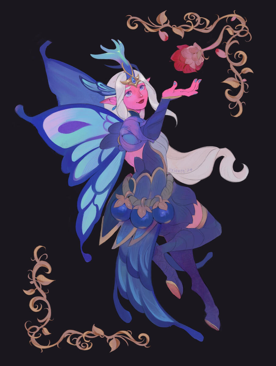 'faerie court soraka fanart'